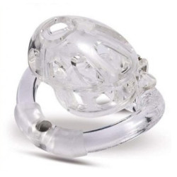  Cage de chasteté Beam 6 x 3cm Transparente